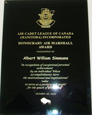 Honorary Air Marshall award