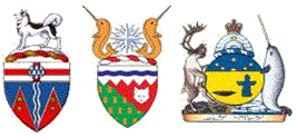 Coat of Arms for Yukon NWT and Nunavut