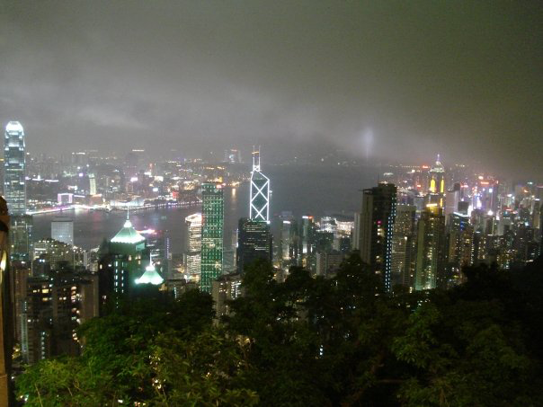 Second view of Hong Kong from Victoria Peak