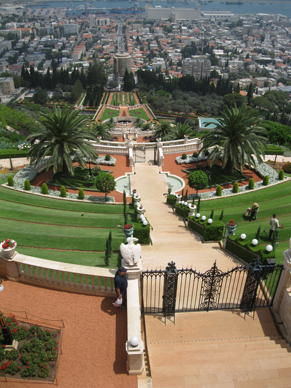 The Bahaian Gardens In Haifa