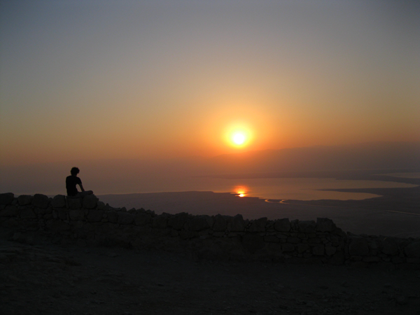 Sunrise from Masada