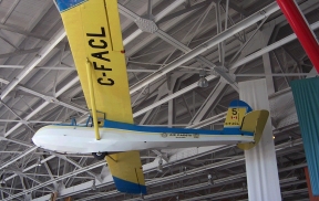 C-FACL on display at
     the Western Canada Aviation Museum.