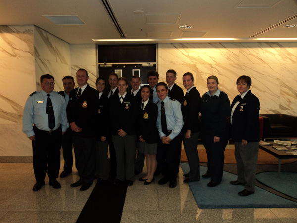 The 2010 IACE NewZealand Group, in formal dress.