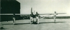 CF-ZAG with Brandon Air Cadets at Chater, MB
circa 1946