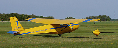 Glider winch launch